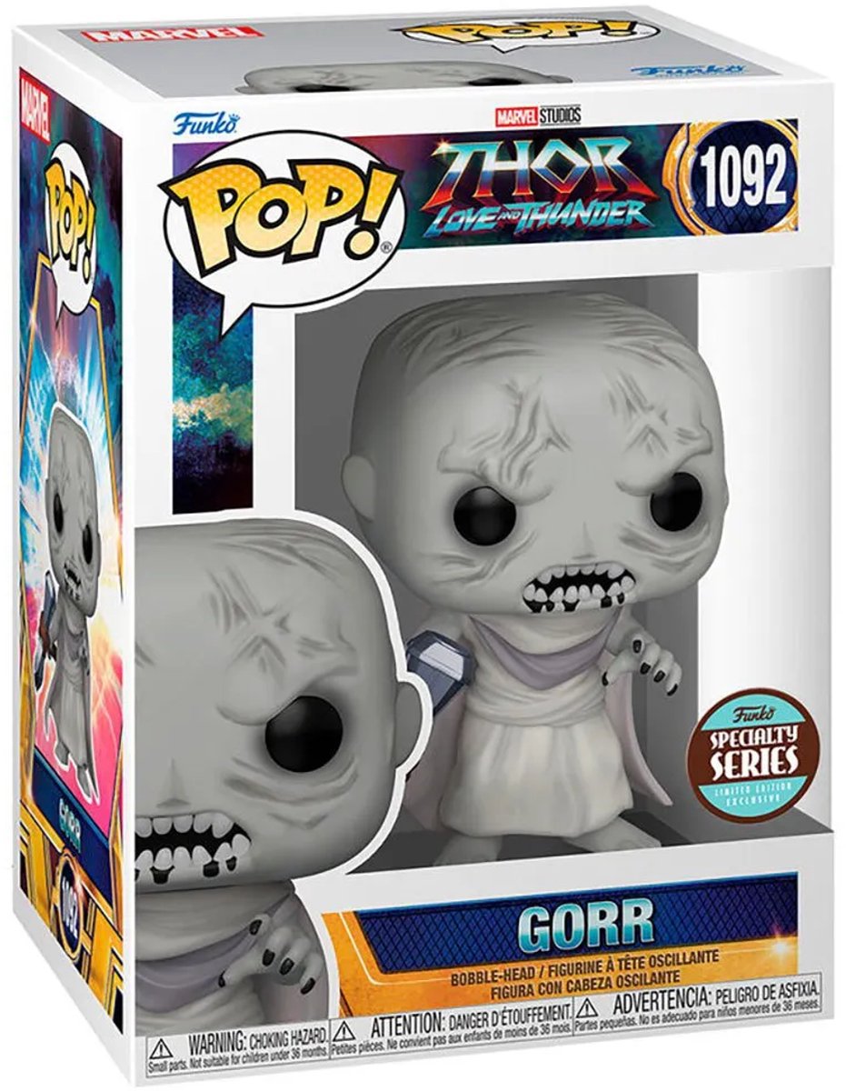 Funko Pop! Marvel: Thor Love and Thunder - Gorr 9cm vinylfiguur thumbnail 4