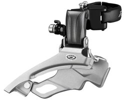 Shimano Altus FD-M371-6 voorderailleur – 3x9-speed – hoge klemband – Dual Pull – zwart