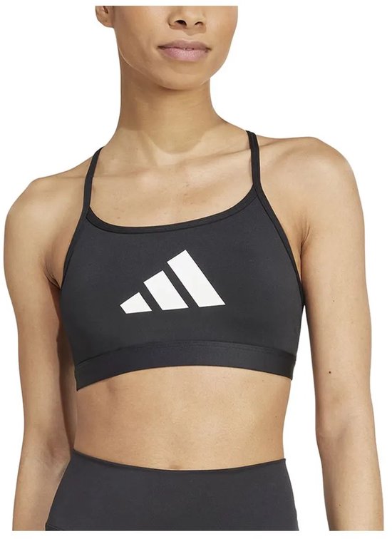 Soutien-gorge adidas Performance Aeroreact Graphic - Femme - Zwart- S