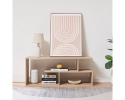 Tv-meubel Anän 100x30x42 cm eikenkleurig (en.casa)