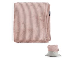 Zitzakhoes ‘Das Kuschelcover’ van corduroy, indoor hoes voor zitzak of fauteuil in roze