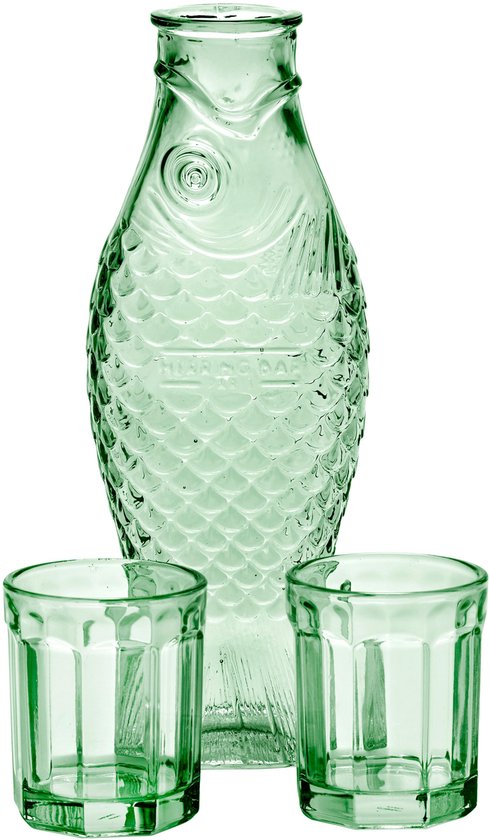 Carafe et Verres Serax Fish & Fish par Paola Navone Set