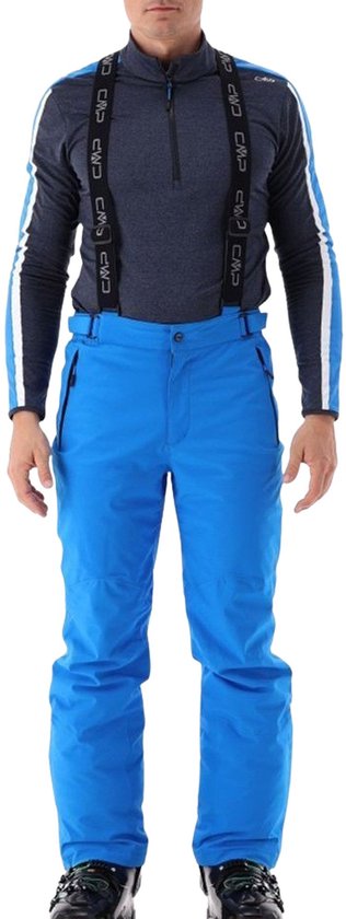 Ski Snowboardbroeken Heren - CMP Man Ski Salopette Soft Shell - Black