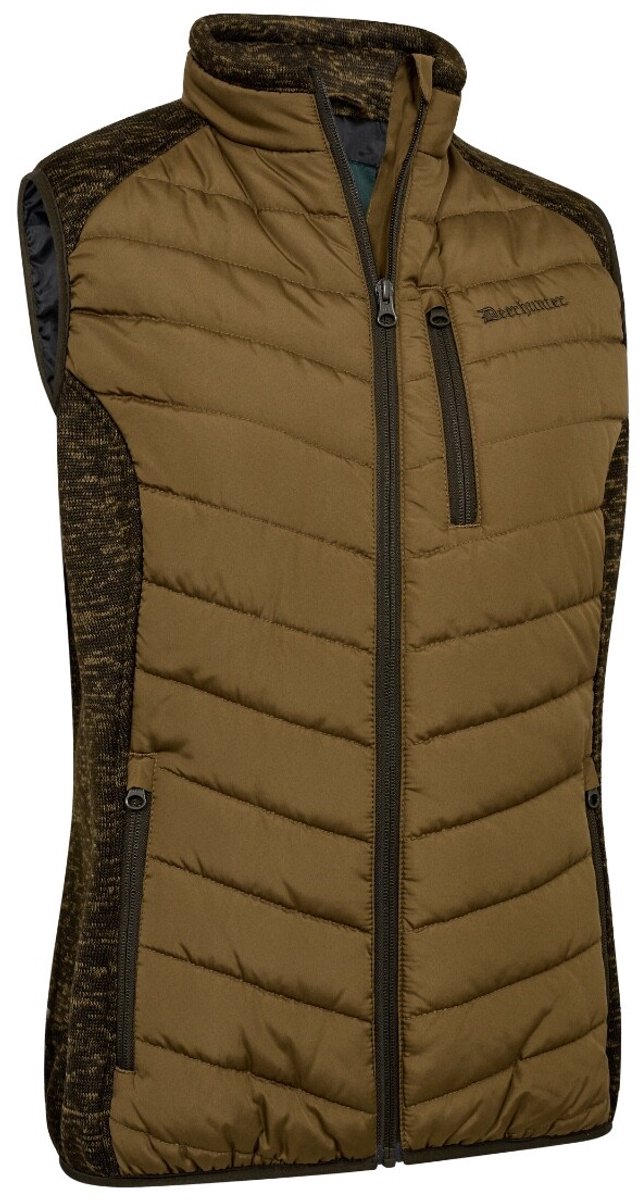 4569 Deerhunter Lady Moor Padded Waist coat Butternut Creme
