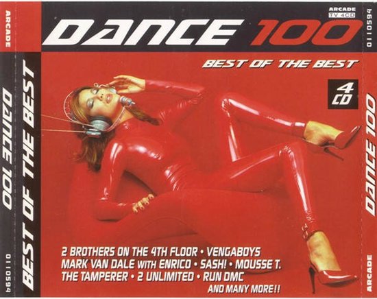 Dance 100, Various | Media condition: Very Good Plus (VG+) | 4 x CD Compilation