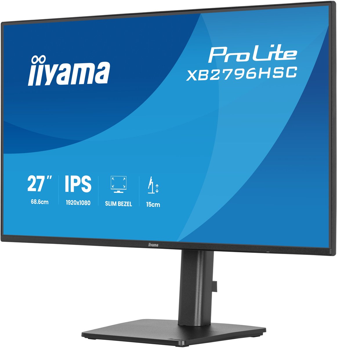 iiyama ProLite XB2796HSC-B1 27 inch Gaming Monitor met USB-C - iiyama International - €159,00