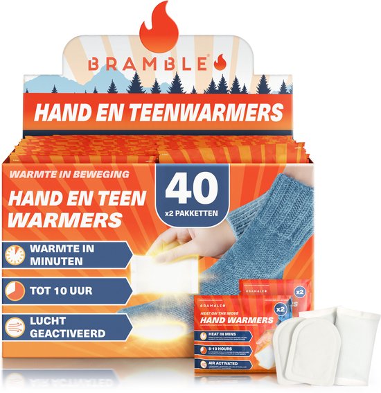 THE HEAT COMPANY Chauffes Mains Et Pieds - Lot De 3 Paires Mains + 8 Paires Pieds