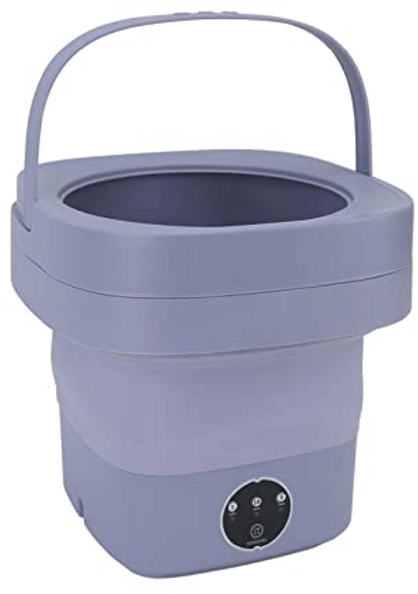 Draagbare Vouwbare Mini Wasmachine 6.5L - Ideaal voor Studenten en Kampeerders