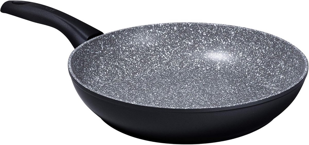 Zwarte Aluminium Koekenpan