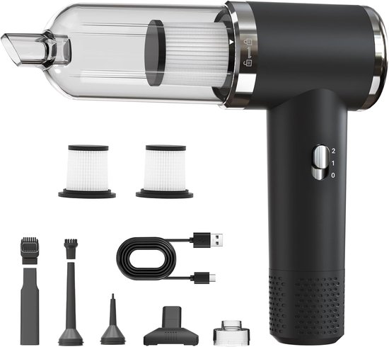 Kruimeldief Draadloos - Auto Stofzuiger - Handstofzuiger - Kruimeldief - €69,95