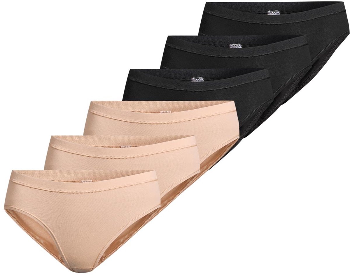 Conta Dames midi slip 6 pack fijnrib