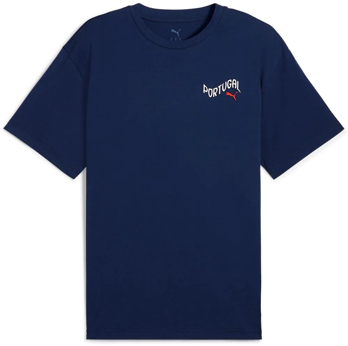 Puma Portugal Football Energy+ T-shirt Met Korte Mouwen Blauw 2XL Man