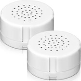 Voice Recorder - 2 stuks - Muziek voor knuffeldier - Pluchen speelgoed stemrecorder - Dictafoon - Neem je stem - Baby cadeau - Spraakrecorder voor Pluchen - Sprekend hart voor Knuffel of Cadeau - Berichten opnemen voor knuffelpop (30 seconden)