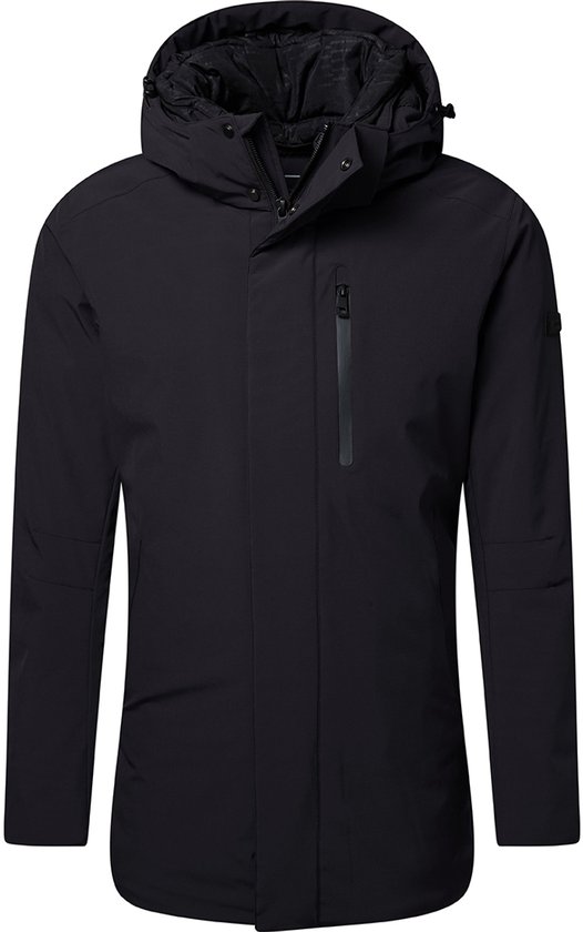 Pierre Cardin Heren paraplu Primeur Easymatic zwart, zwart, M