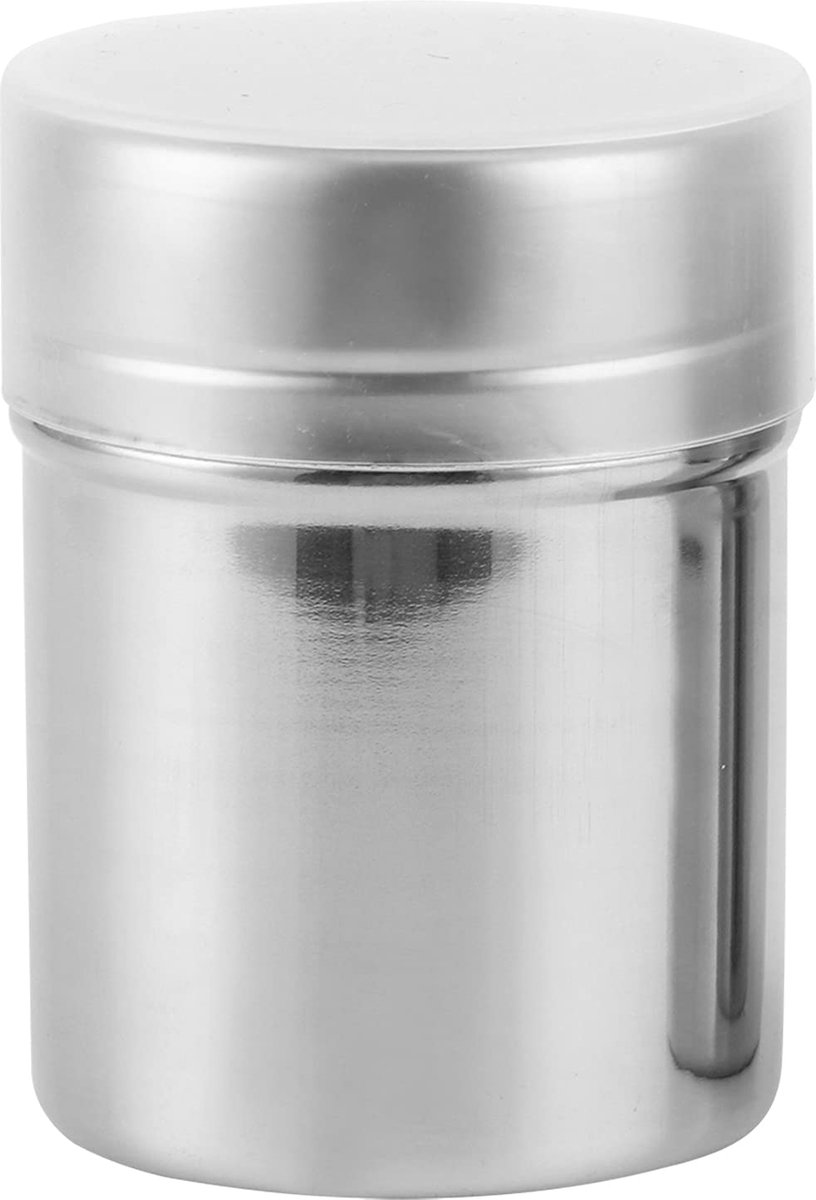 Sugar Shaker Duurzaam Roestvrij Staal Stabiele Fijne Mesh Poeder Shaker voor Koken Enthousiastelingen voor Houd Poeder Droog (Groot)