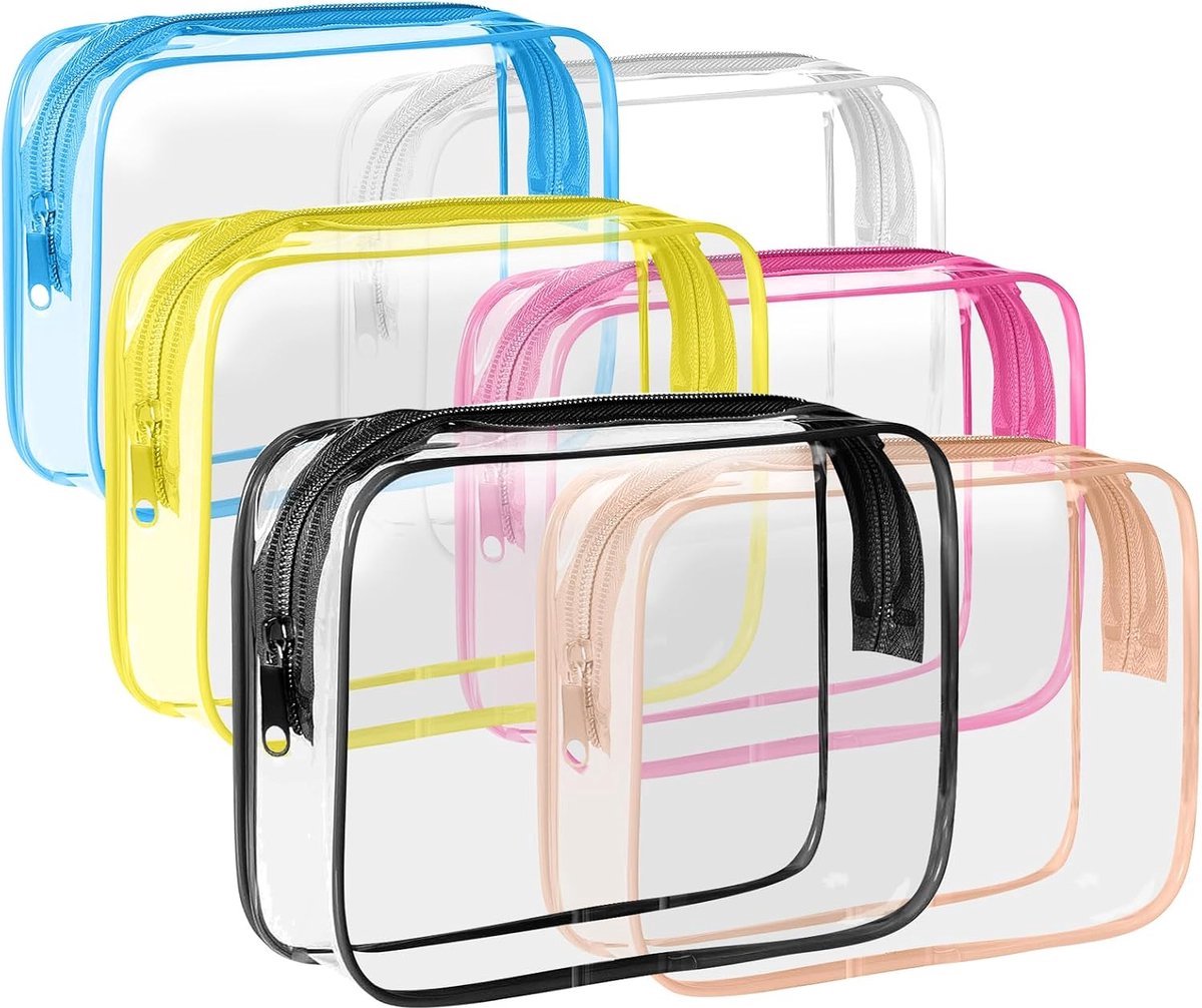 Stunq® Transparante Reisset Toilettas Set met Grote Inhoud en Waterbestendige Eigenschappen