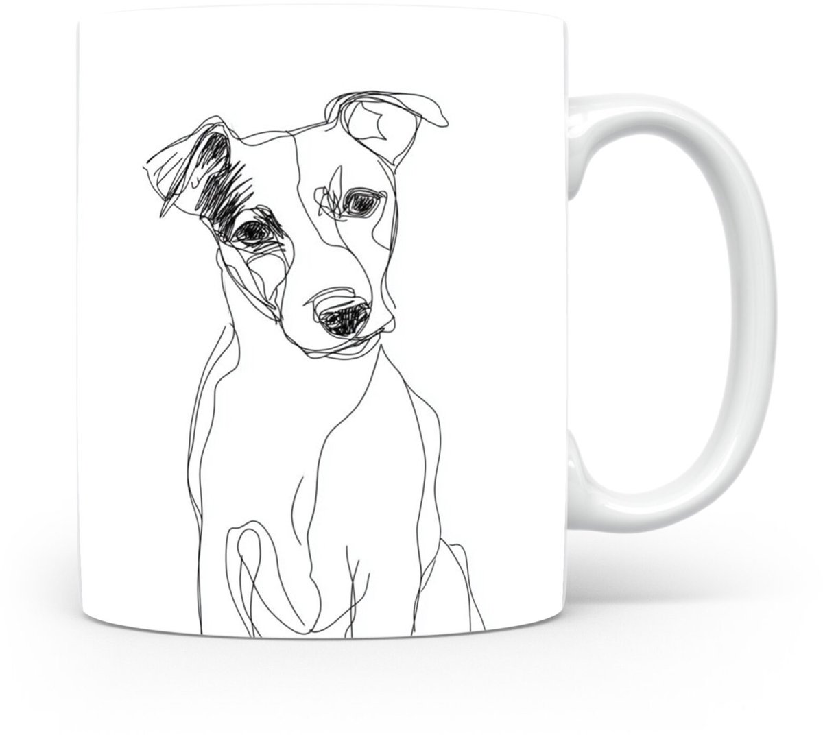 Beker Jack Russell Terriër