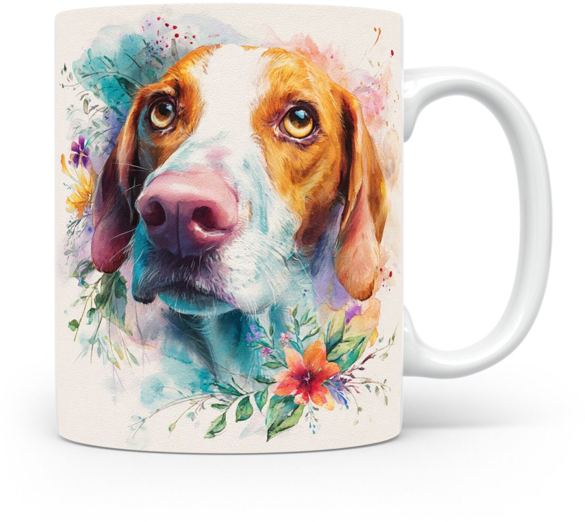 Beker witserse Lopende Hond (Laufhund)