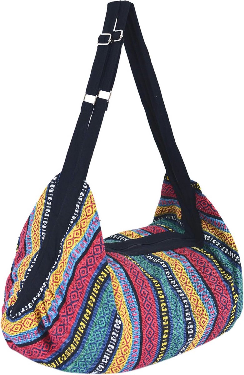 Hobo Crossbody Tas Schoudertas Grote Portemonnee Hippie Boho