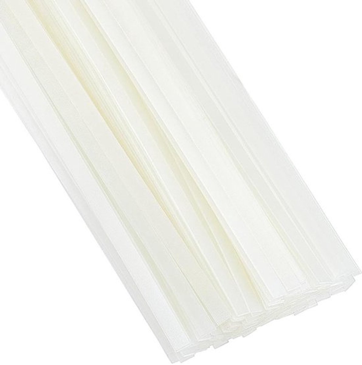 Thermische Plakstrips, Wit, 285 x 6 mm - Voor Albums, Knutselen en Boeken