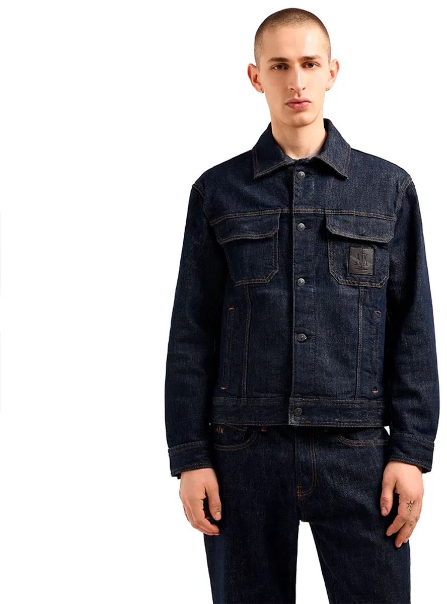 Armani Exchange Donker Denim Jack