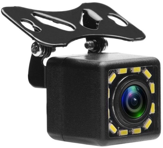 ESSGOO Achteruitrijcamera - Universeel RCA - 12 LED Nachtzicht - IP68 Waterdicht - Achteruitrij Camera Auto — afbeelding 2
