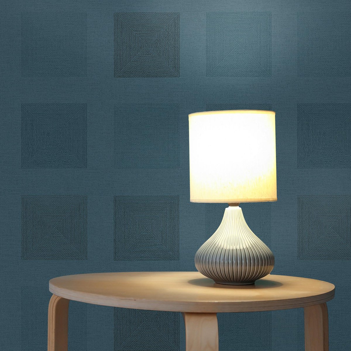Tadessi M1-Nr. 2886 Vliesbehang - Blauw - Grafisch - 10,05 x 0,53 m