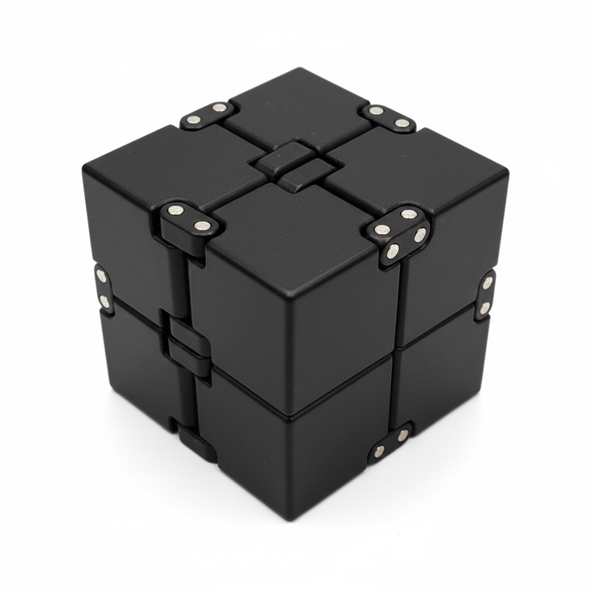 Infinity cube - Fidget Toys - Friemelkubus - Volwassenen - Kinderen - Zwart