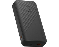 Xtorm Go2 Powerbank 20000 mAh - USB-A en USB-C - Ideaal voor reizen - Super Snel Laden - Zwart