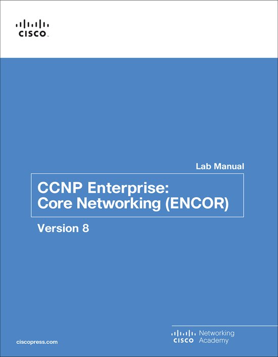 Lab Companion- CCNP Enterprise - cover