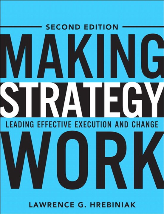 Making Strategy Work - cover