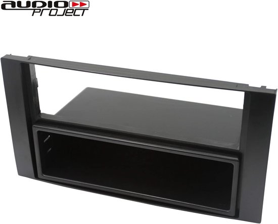 Inbouwframe Dubbel DIN Naar 1 DIN Autoradio Adapter Met Opbergvak Voor inbouwframe-dubbel-din-naar-1-din-autoradio-adapter-met-opbergvak-voor