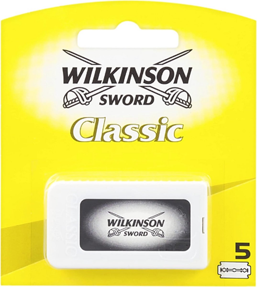 Classic Double-Edged Zwaardbladen voor Scheermessen - 5 Stuks