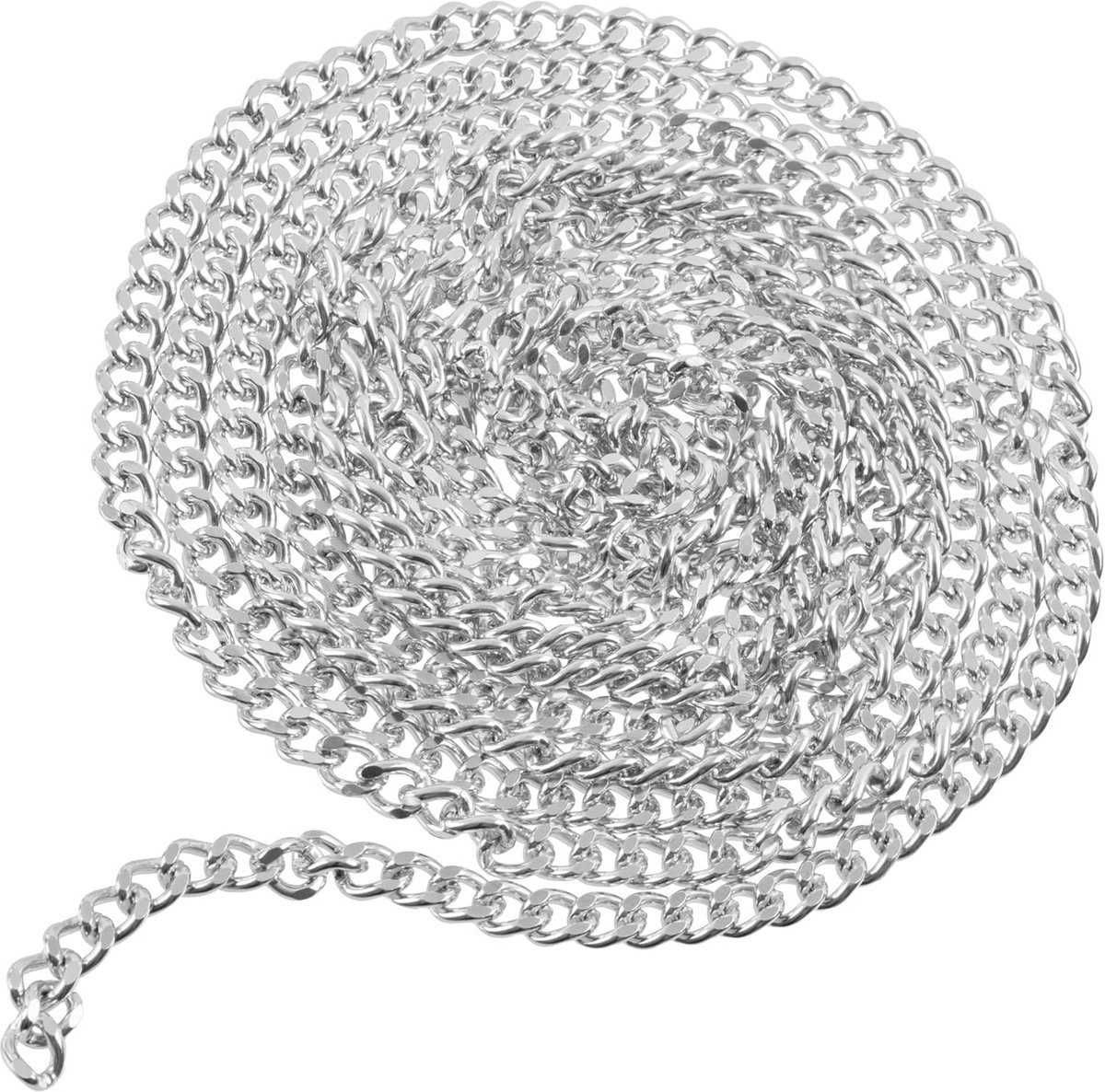 Decoratieve ketting met schakels 5.8x7.5 mm - 2 m - metalen DIY creaties voor interieurprojecten