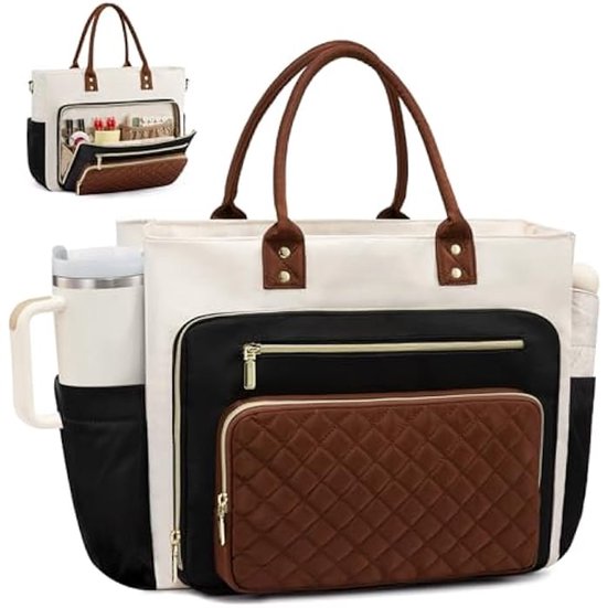 Lunchtas voor heren Dames Dubbeldekker lunchtas, medium geïsoleerde