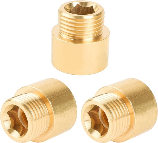 Viega Bronzen kraanverlengstukken verchro - 3526 / Kraanverlengstuk 3/8 X 40 (), verkoop per: 1