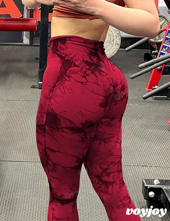 Naadloze Legging Hoge Taille voor Dames - Scrunch Butt Lift Yogabroek — afbeelding 4