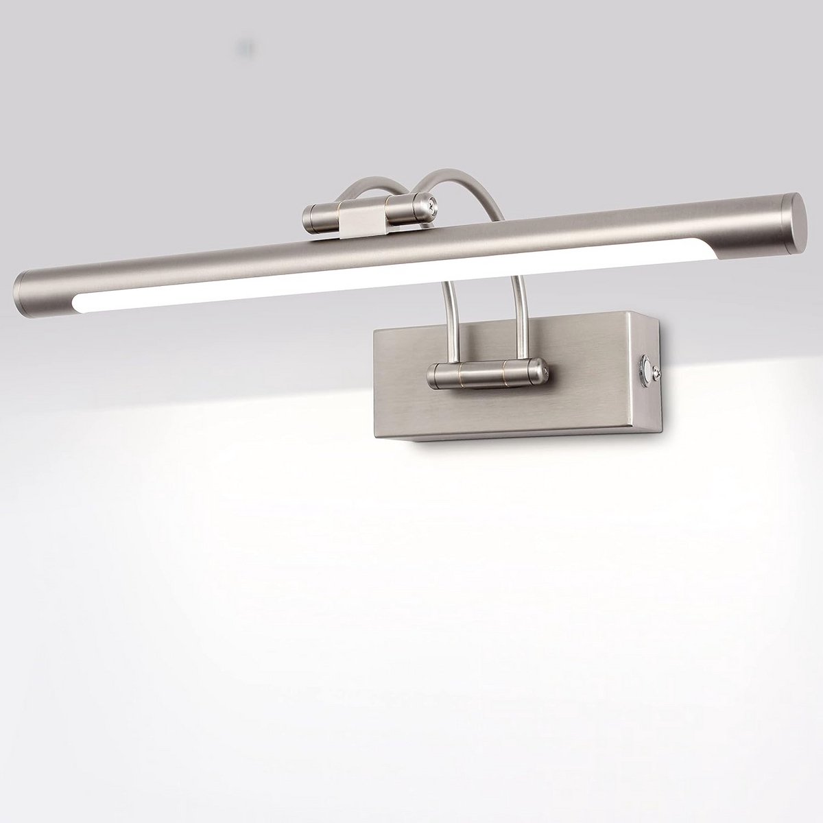 dimbare wandlamp 10W lang 40cm voor badkamer, slaapkamer en woonkamer met verstelbare lampkop