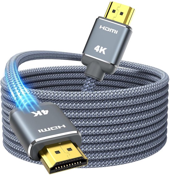 Lange HDMI Kabel 6 Meter voor 4K Resolutie, Ethernet en Meer | bol