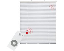 Elektrische jaloezieën met accu, 25 mm lamellen, zonder boren, 120x220 cm
