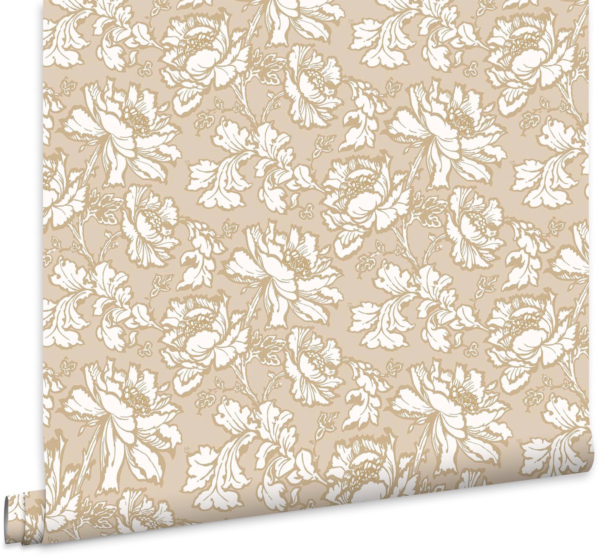 Laura Ashley - Vliesbehang Tamara Goud