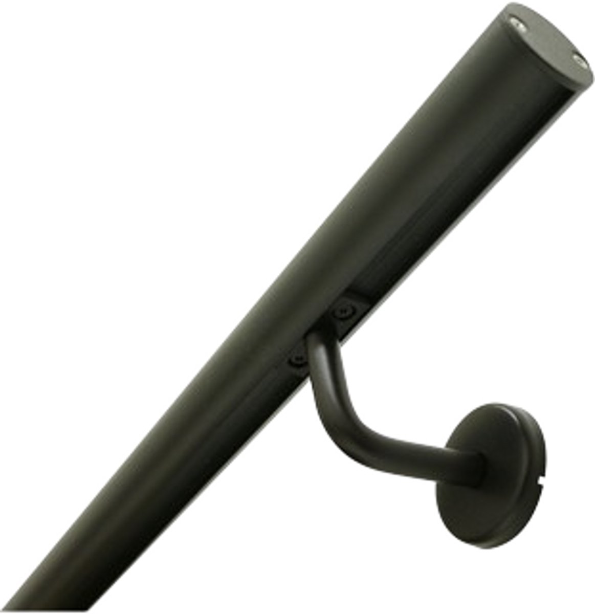 Kordo - Aluminium trapleuningkit - OPALU - Zwart - 2 m