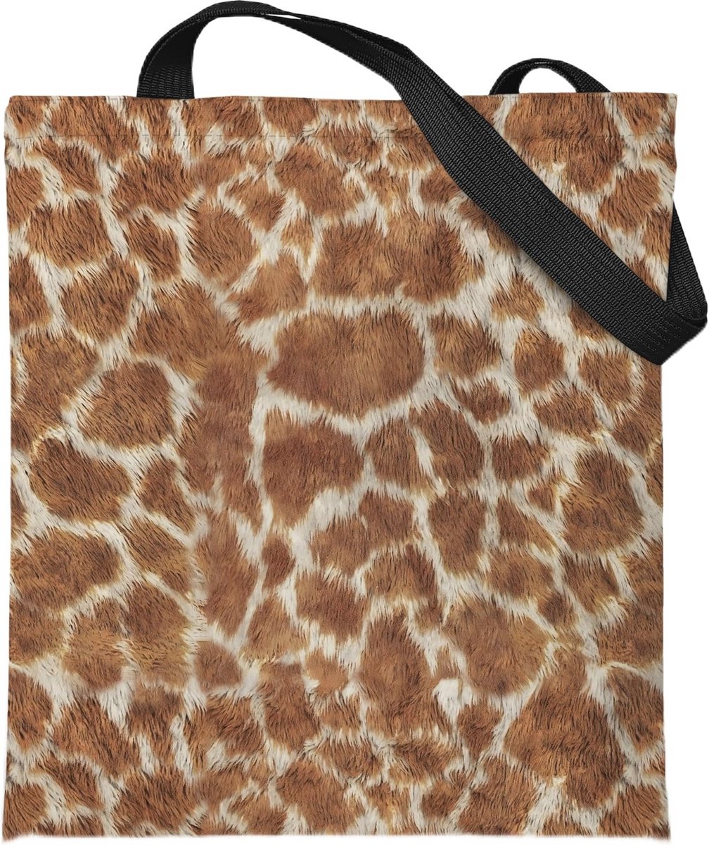 Esthetische Tote Bag met Ritssluiting en Binnenzak - Dames Canvas Boodschappentas - Grote Schoudertas voor Universiteitsgebruik