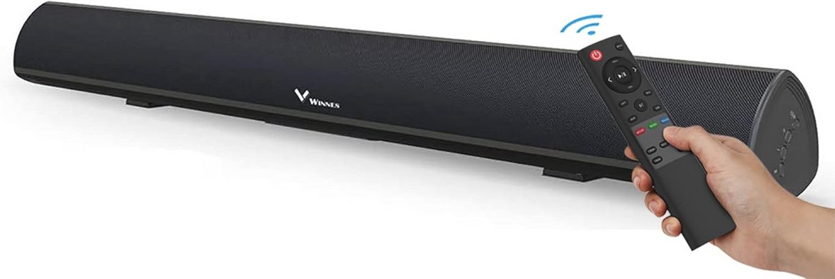 Bluetooth Soundbar met Subwoofer - 80W Surround Geluid 3D Thuisbioscoop
