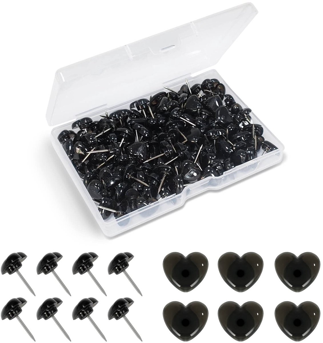 IMPERATORIS® Prikspelden - Ronde Kop-Spelden - Kaart Pushpins - Nagelspelden - Gekleurde Kop Punaises - Voor Doe-het-zelf Wandkaarten - Bulletin Board - Creatieve en Kleurrijke Prikspelden voor Hangtacks - 120 Stuks
