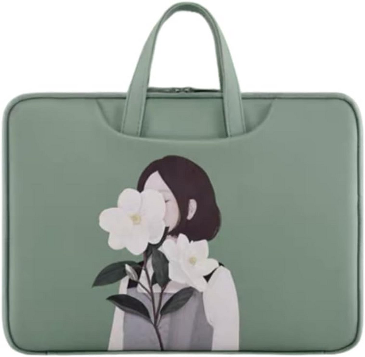 Leuke Draagtas voor Vrouwen - Laptop Sleeve met Kawaii Patroon