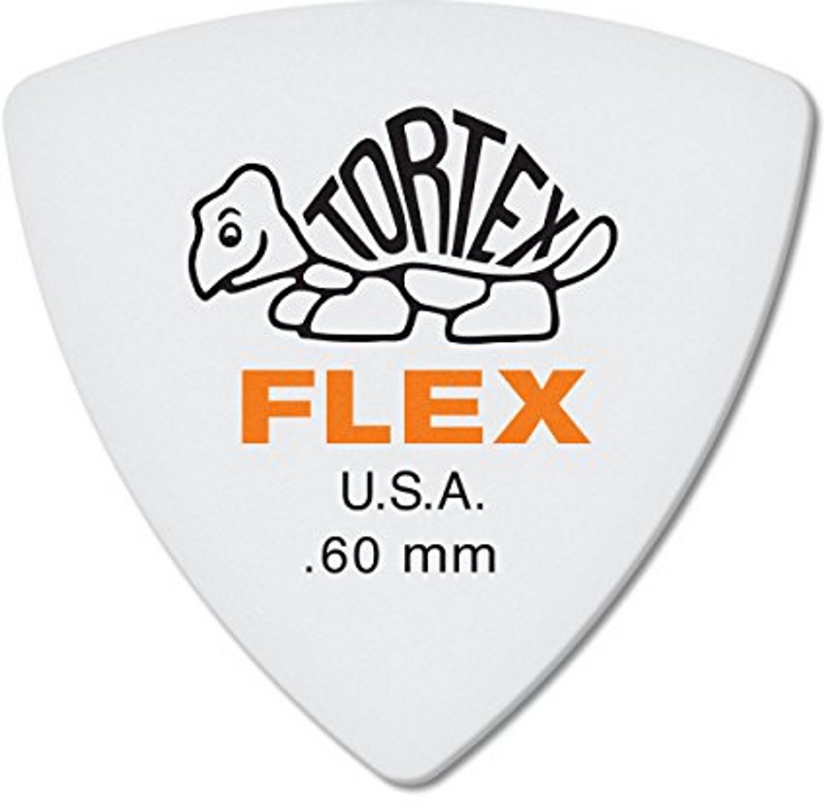 Flexibele Gitaarplectra 0.60 mm - Set van 72