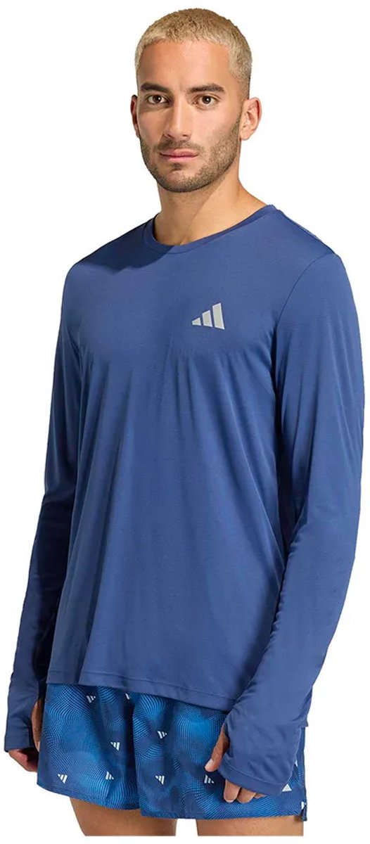 Adidas Adi365 Running Essentials T-shirt Met Lange Mouwen Man Tech Indigo