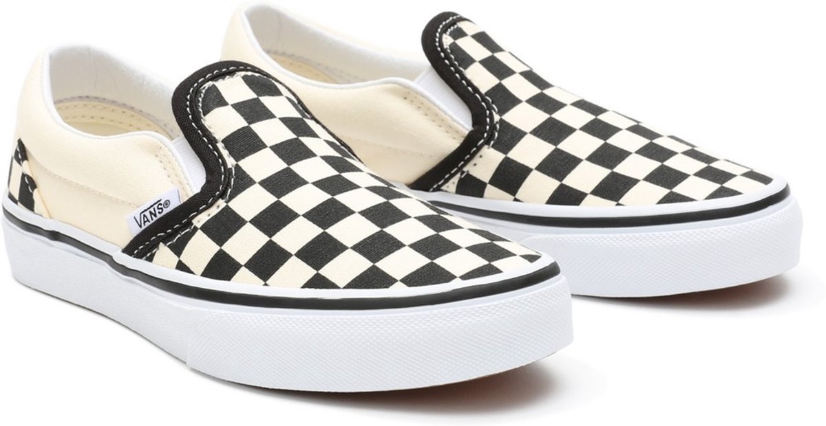 Vans Youth Unisex Kids Lifestyle Classic FTW Sneaker Uy Classic Slip-On /Wht-31 5 Zwart