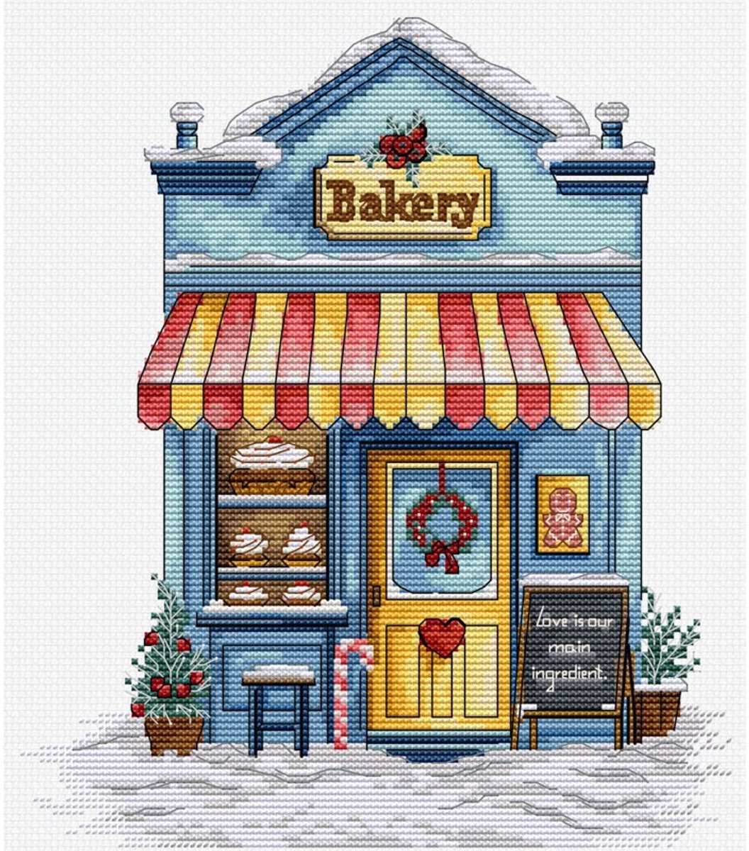 Borduurpakket Luca-S - Bakery - Bakkerij - B1430